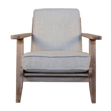 Shan Oak Wood Armchair